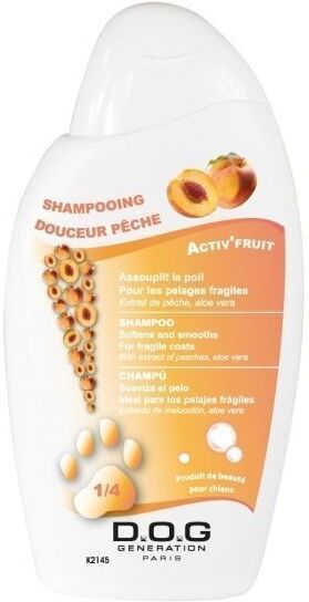 D.O.G Peach shampoo, sensitive hair