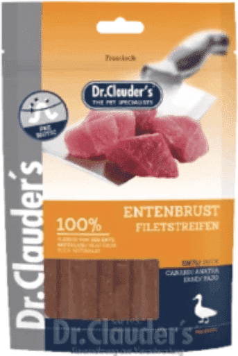 Dr.Clauder's Andebryst Filet Strips 80g