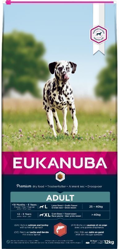 Eukanuba Adult Large Salmon & Barley 12kg