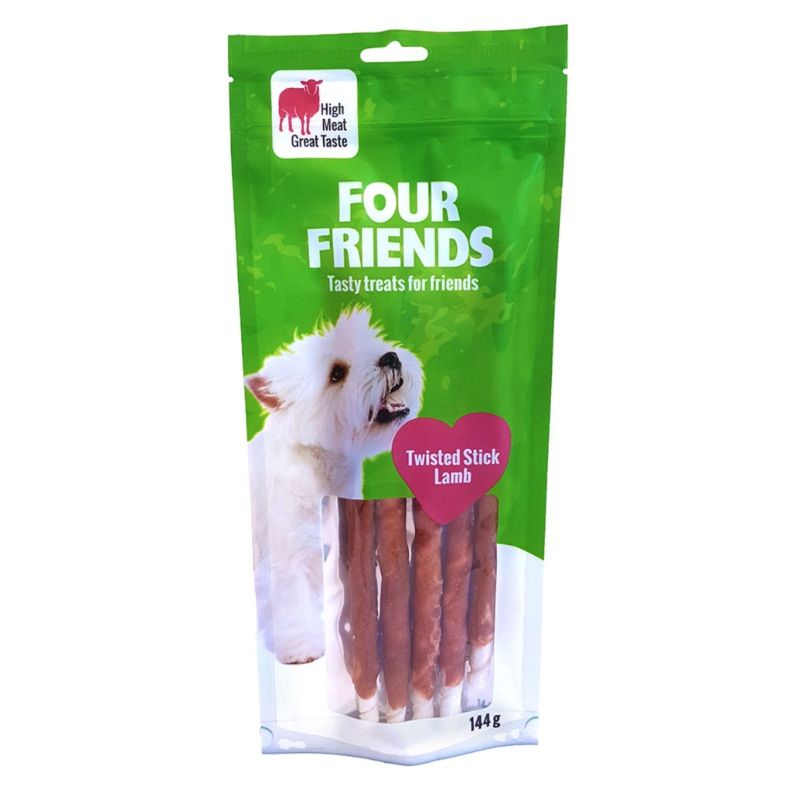 Four Friends Twisted Stick lam 25cm x 5stk