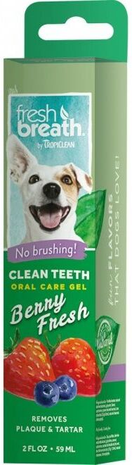 Tropiclean Fresh Breath Clean Teeth Berry Fresh 59 ml