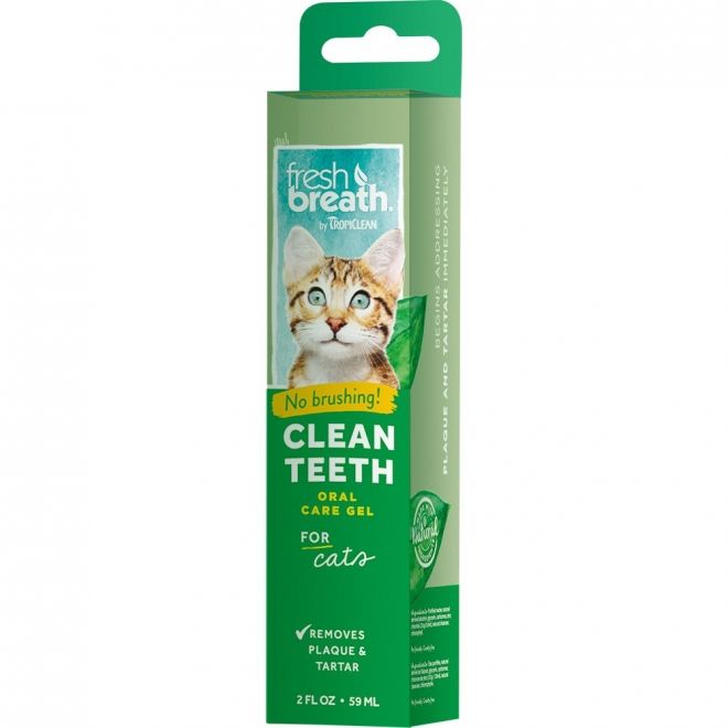 Tropiclean Fresh Breath Clean Teeth Cat 59 ml