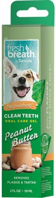 Tropiclean Fresh Breath Clean Teeth Peanut Butter 59 ml