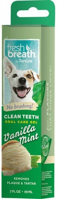 Tropiclean Fresh Breath Clean Teeth Vanilla Mint 59 ml