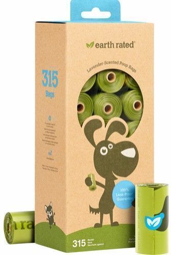 Earth Rated hundeposer refill rolls 315stk unscented