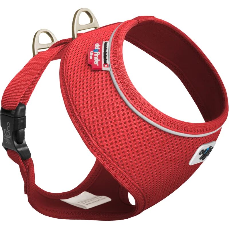 Curli Basic Harness Air-Mesh S Rød