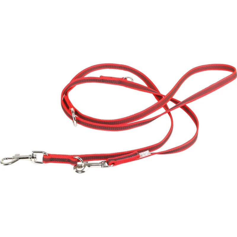 Julius-K9 Super Grip Leash With Handle 14mm/2,2m Rød