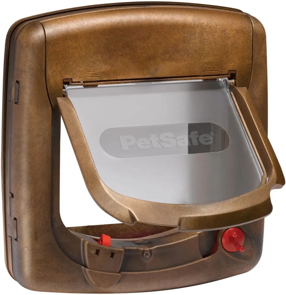 PetSafe Magnetisk 4-veis katteluke Deluxe 420 brun 5006