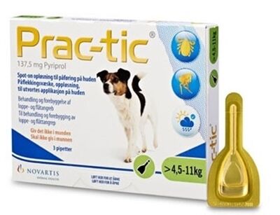 Prac-Tic Vet Påflekk 137,5mg