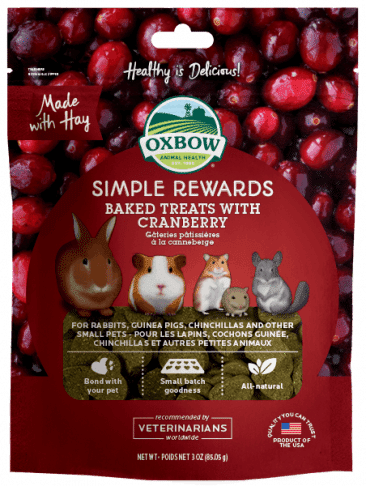 Oxbow BAKED TREATS WITH CRANBERRY