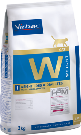 Virbac CAT W1 - WEIGHTLOSS & DIABETES