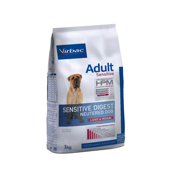 Virbac HPM MEDIUM / LARGE - NEUTERED / SENSITIVE DIGEST ADULT