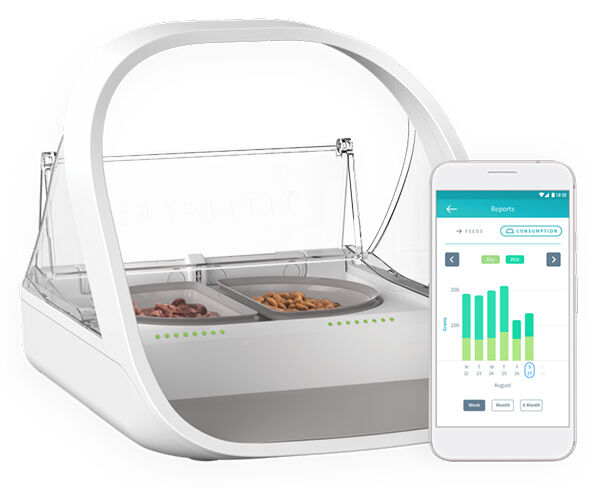 SureFeed Microchip PetFeeder Connect - APPSTYRT MATSKÅL