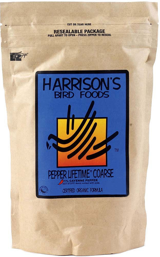 Harrison Bird Diet PEPPER LIFETIME COARSE 5 pund datovare des 21