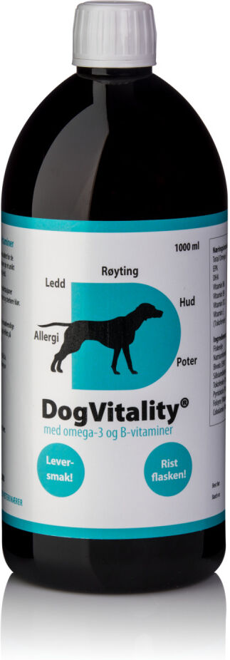 DogVitality® med omega-3 og B-vitaminer – for pels, hud, poter o