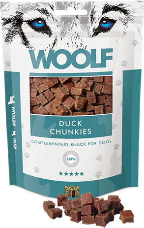 Woolf Duck Chunkies 100g