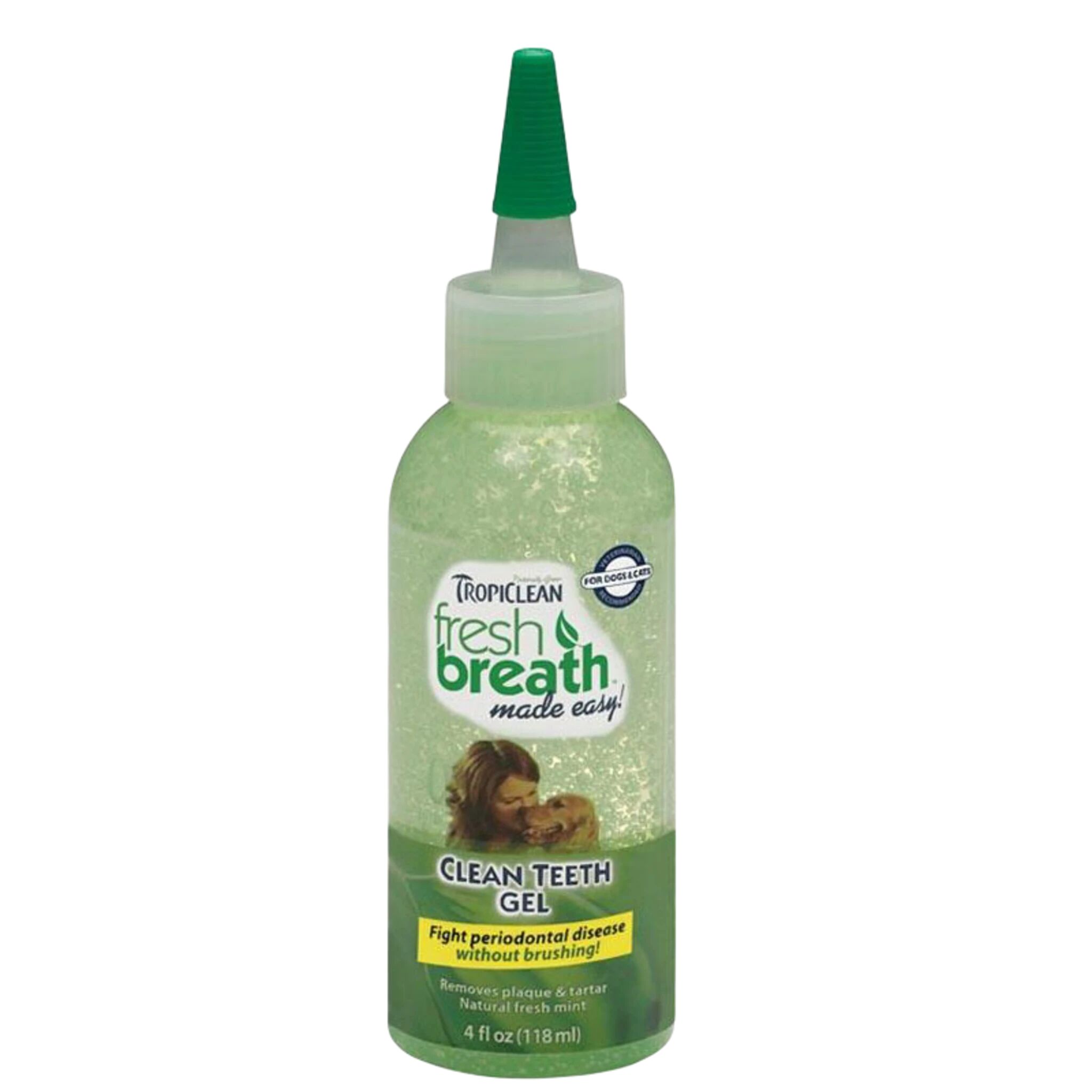 Tropiclean Fresh Breath Clean Teeth Gel 118ml STD
