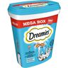 Dreamies Megatub przysmaki dla kota - Łosoś, 2 x 350 g