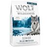Wolf of Wilderness Senior "Blue River", kurczak z wolnego wybiegu i łosoś - 5 x 1 kg