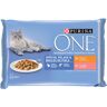 PURINA ONE, 24 x 85 g - Coat & Hairball - kurczak i łosoś