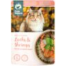 Pure Nature Cat, łosoś i krewetki - 24 x 80 g