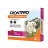 FRONTPRO® tabletki na pchły i kleszcze dla psów - M: 28 mg dla psów >4-10 kg (3 tabletki)