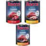 15 zł taniej! Rocco Classic, 18 x 400 g  - Mix I: czysta wołowina, wołowina/serca drobiowe, wołowina/kurczak