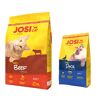 10 kg Josera JosiCat +JosiCat, chrupiąca kaczka, 650 g gratis!  - Smaczna wołowina