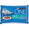 PURINA ONE, 24 x 85 g - Indoor - tuńczyk i cielęcina