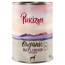 15% taniej! Purizon Adult / Organic, karma mokra dla psa, 6 x 400 g - Organic, kaczka i kurczak z cukinią