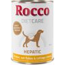 Rocco Diet Care Hepatic, kurczak z płatkami owsianymi i twarogiem  - 12 x 400 g