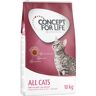 Concept for Life All Cats - ulepszona receptura! - 10 kg