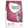 Concept for Life All Cats - ulepszona receptura! - 3 kg