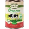 Lukullus Organic Adult, wołowina z jabłkiem (bez glutenu) - 6 x 400 g