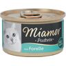 Megapakiet Miamor Pastete, 24 x 85 g - Pstrąg