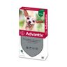 Advantix Spot-On dla psów - S: <4 kg (4 pipety x 0,4 ml)