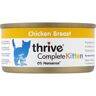 Thrive Complete Kitten, 12 x 75 g - Kurczak