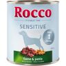 Rocco Sensitive, 6 x 800 g - Dziczyzna z makaronem