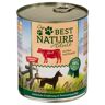 Korzystny pakiet Best Nature Dog Adult, 12 x 800 g - Wołowina, ryż i olej z krokosza barwierskiego