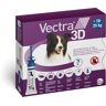 Vectra3D Vectra 3D dla psów, M (10-25 kg), preparat na pchły, kleszcze, komary i moskity - 6 pipet x 3,6 ml