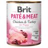 Brit Care Brit Paté & Meat Puppy, 6 x 800 g - Kurczak i indyk