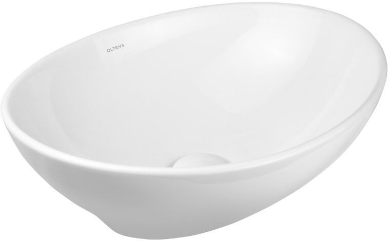 Oltens Etne umywalka 40x33 cm nablatowa z powłoką SmartClean 40813000