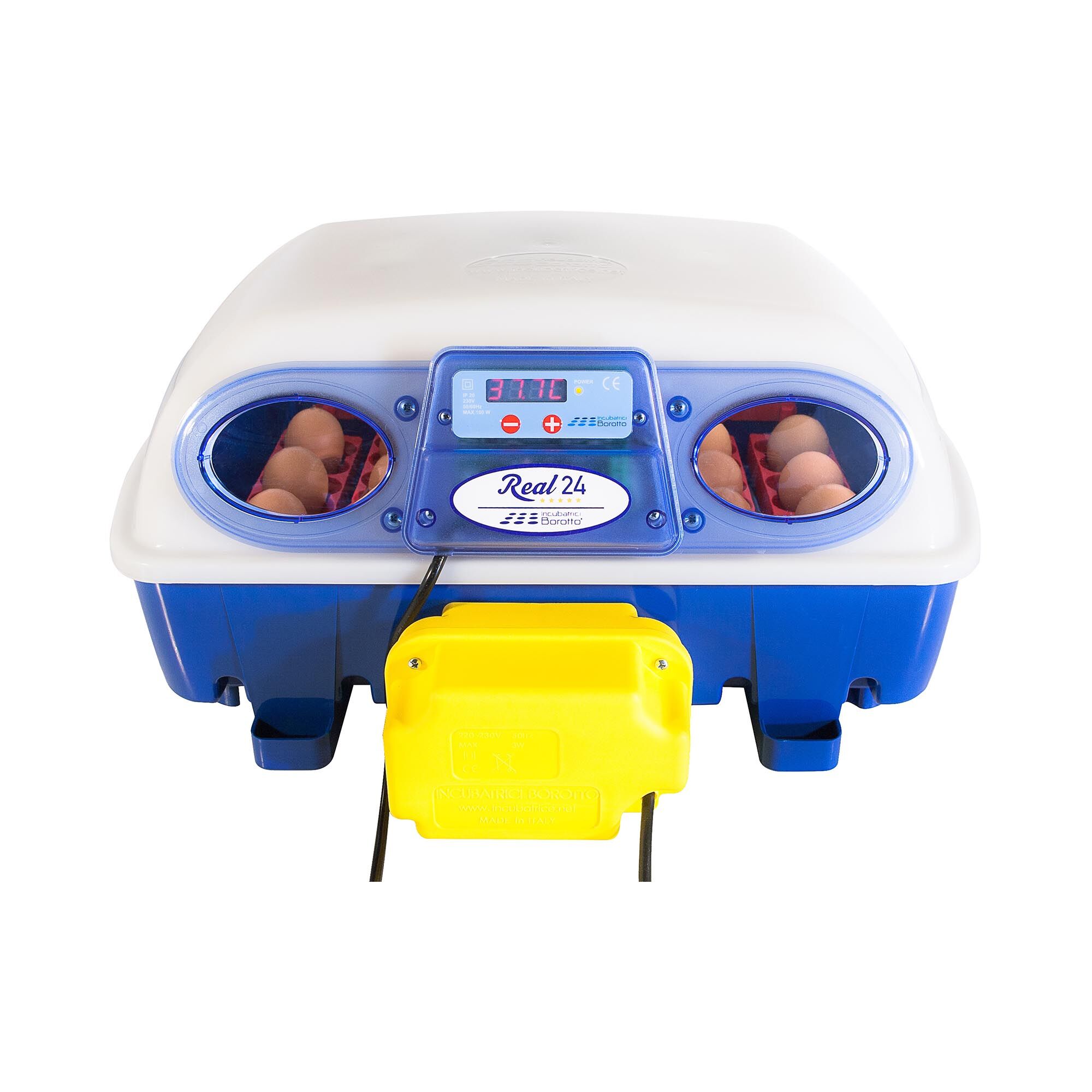 Borotto Inkubator do jaj - 24 jaja - w pełni automatyczny REAL 24 AUTOMATIC