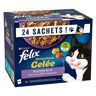 48x85g misto em gelatina Sensations Felix comida húmida gatos