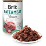 Comida húmida Brit Care Dog Paté & Meat Venison - Wet (Lata) - 6 x 400 g