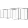 vidaXL Jaula para gatos 6x1,5x1,5 m aço galvanizado