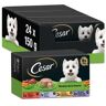 Cesar Ração Húmida para Cão Receitas do jardim em Paté & geleia Multipack (24x150 g)