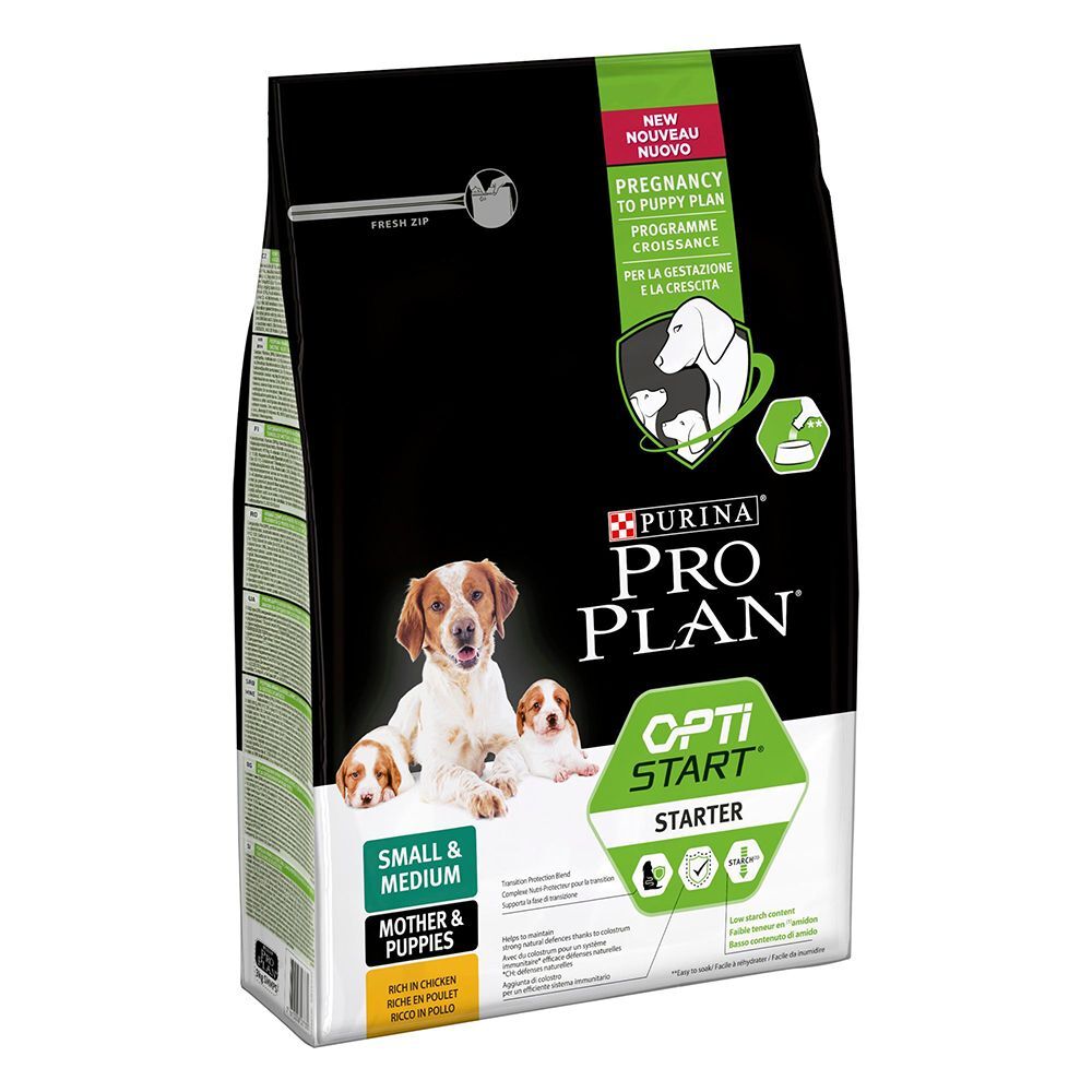 Pro Plan Small & Medium Mother & Puppies OptiStart frango - Pack económico: 3 x 3 kg