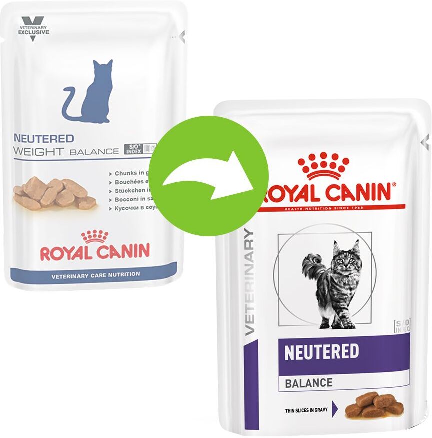 Royal Canin Veterinary Feline Neutered Weight Balance para gatos - 12 x 85 g