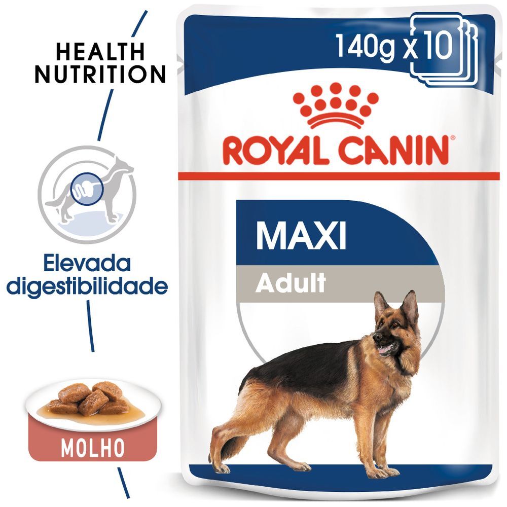 Royal Canin Maxi Adult comida húmida para cães - Pack económico: 20 x 140 g